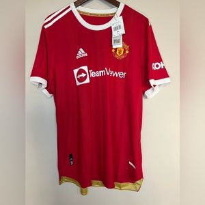 COPY - Mens adidas Manchester United Jersey XL Red 2021-2022 Soccer H31090